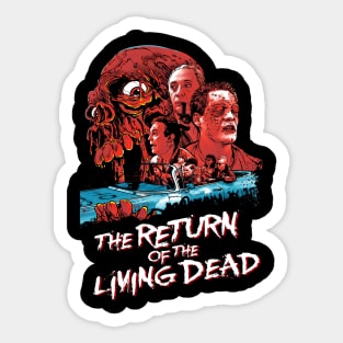 Vintage The Return Character Film Sticker